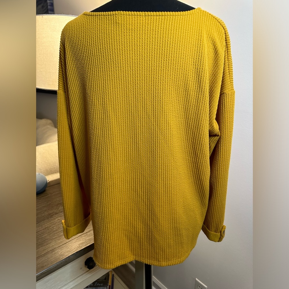 Set The Stage Ribbed Pullover - XL - Picture 7 of 10